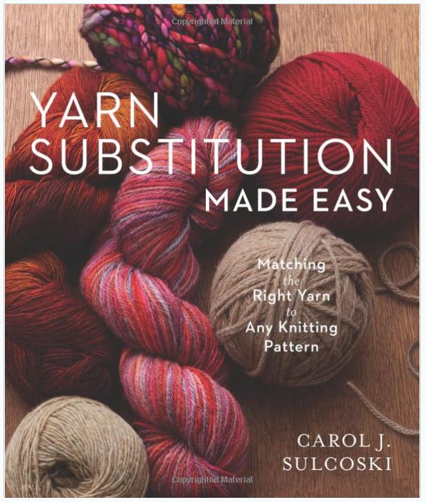 Yarn Substitution Made East Front cover