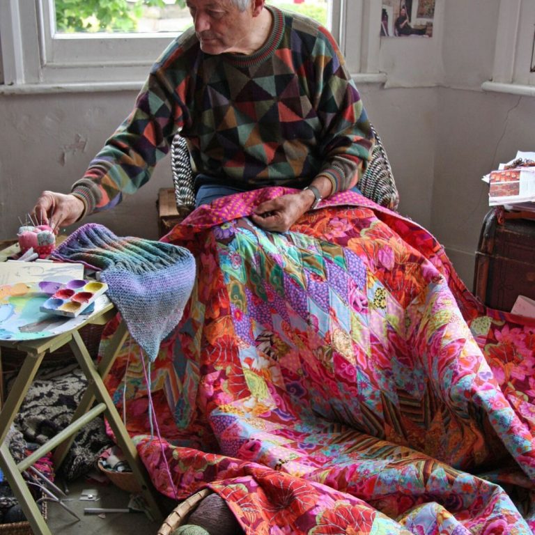 Kaffe Fassett provides motivational words