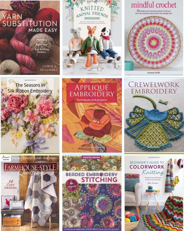 Textiles Craft books released early of 2019