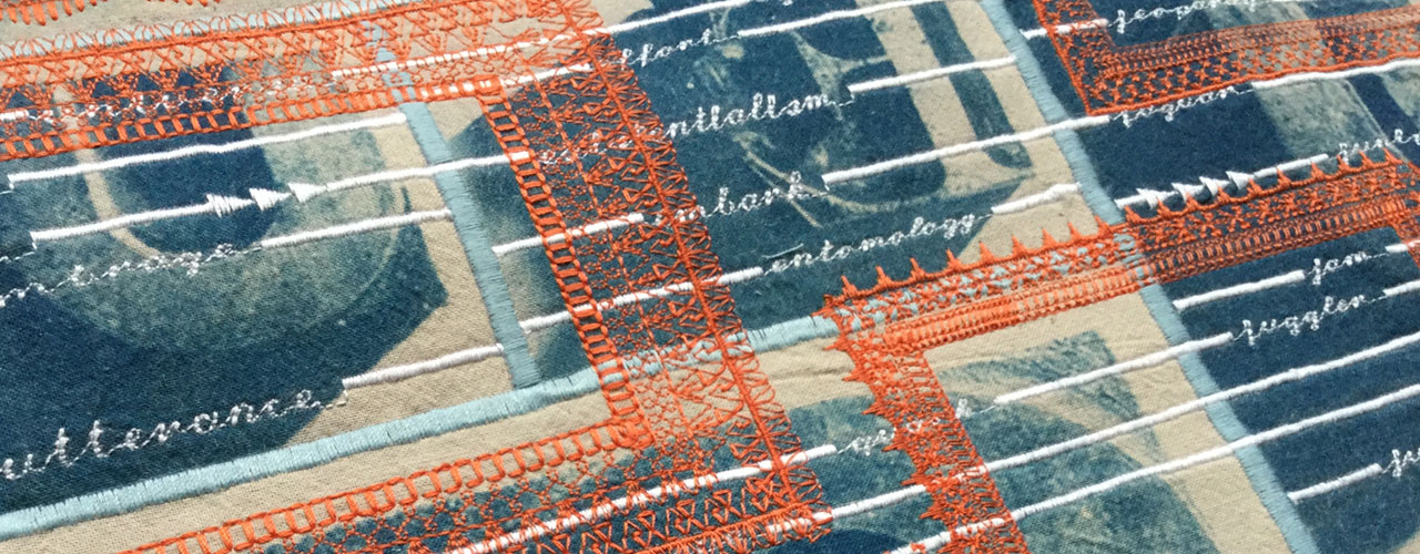 Machine Embroidery Graduate shares her experience of studying our accredited textile courses