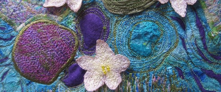 A creative journey by Helen Plummer - Machine Embroidery graduate