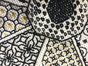 blackwork embroidery, a beginner's guide