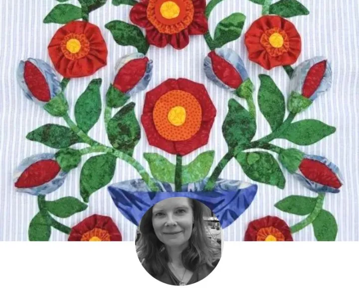 Deborah Collins grad story, Patchwork and Quilting