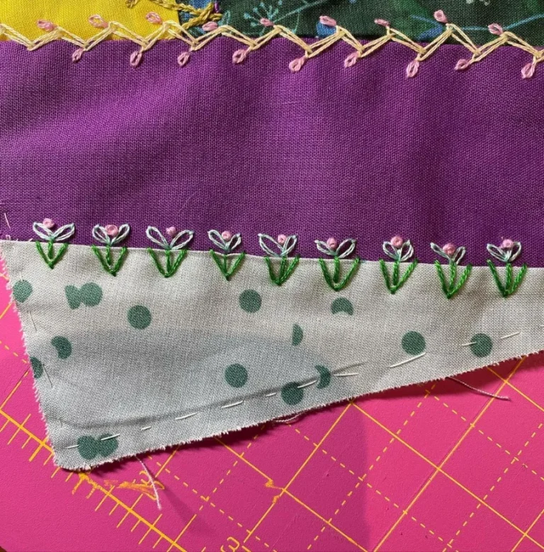 Patchwork samples by Daniela McDonach - @mcbettazzi_patchwork