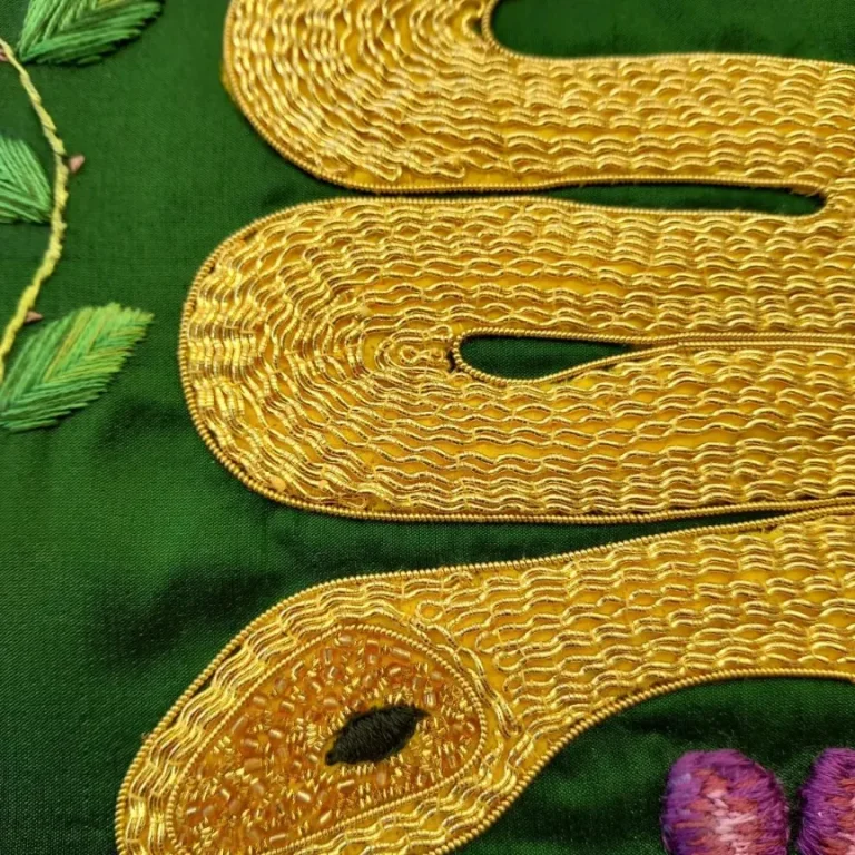 Goldwork by Victoria Vinten - @kitchyvit