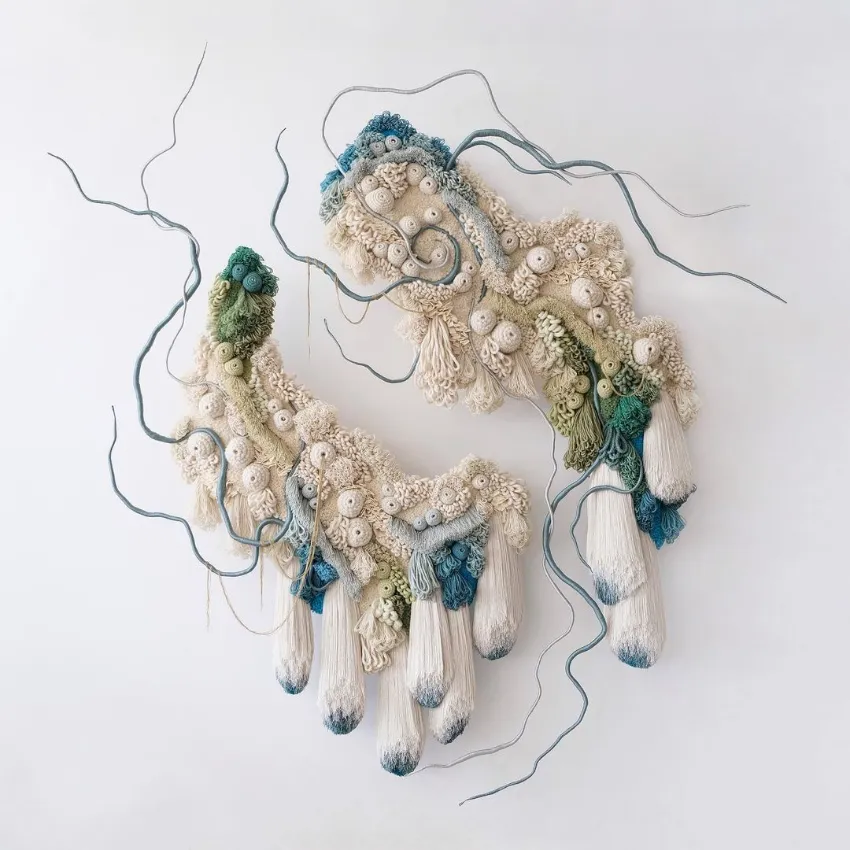 Fibre artist Vanessa Barragão is inspired by the ocean