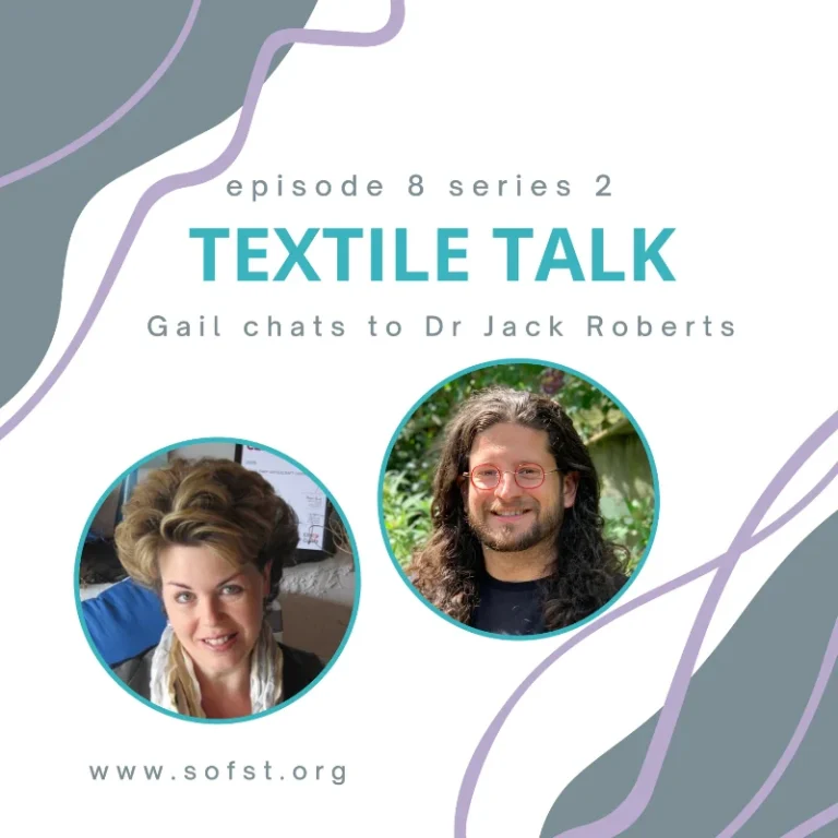 Textile Talk with Dr Jack Roberts cover