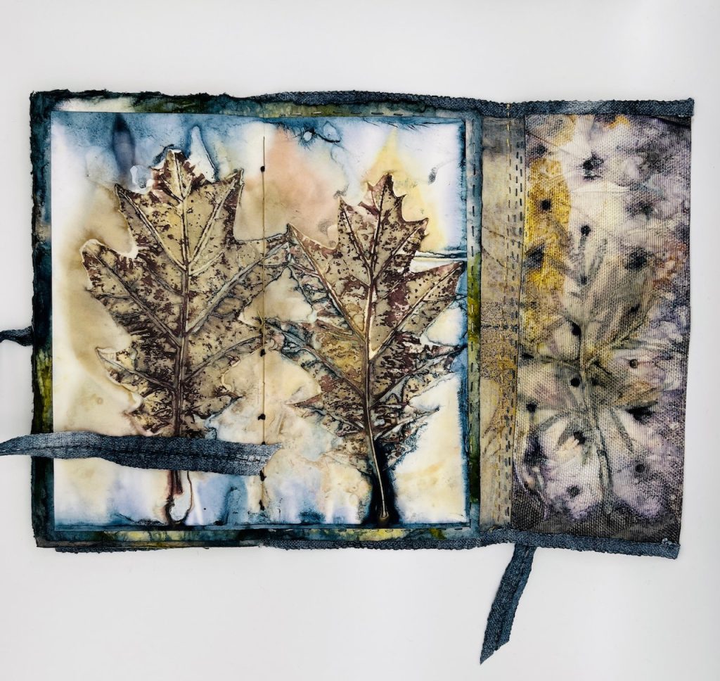 textile artwork by Jude Kingshott who is featured on our latest episode of Textile TAlk