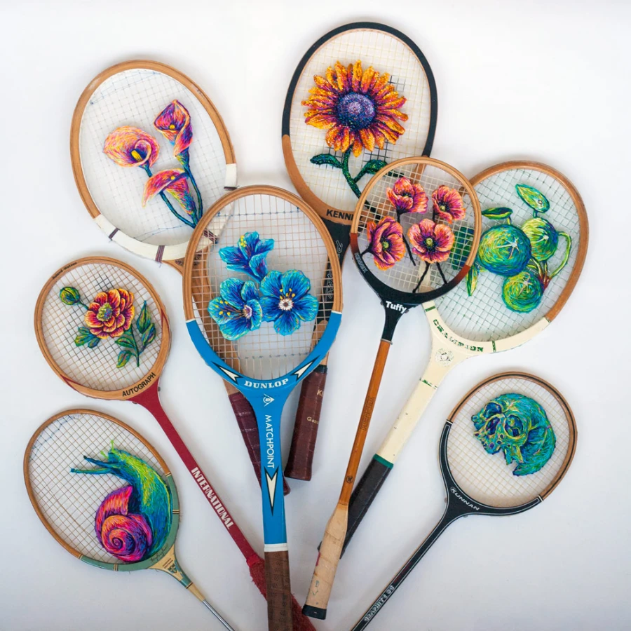 All Rackets by Danielle Clough