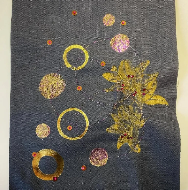 Machine Embroidery course work by Kerry Kernan - @one_stitch_or_another