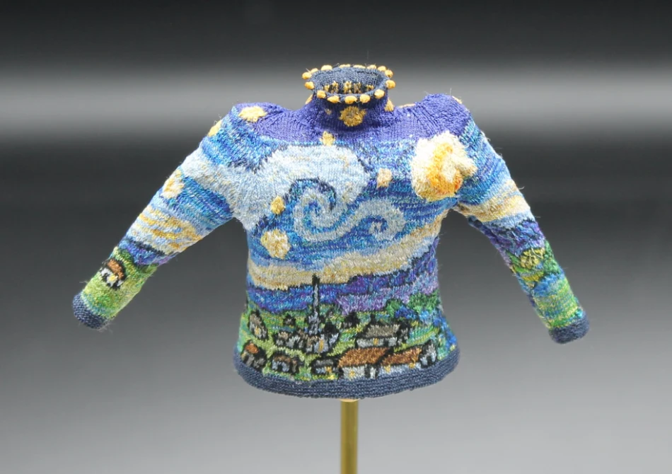 Starry Night (Front) Miniature Jumper by Althea Crome