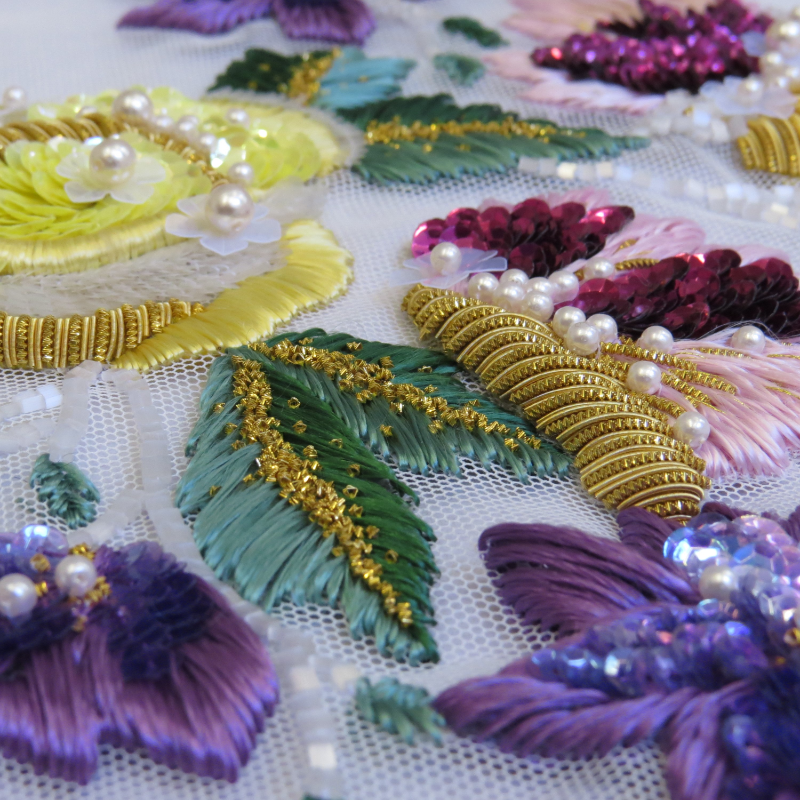 Floral Embellishment Course at Hand And Lock, provided by Head of Education at Hand & Lock, Lucy Martin