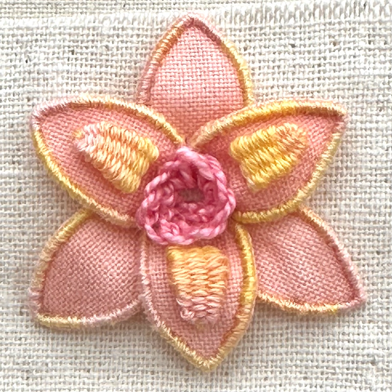 Work by Kelley Aldridge, who joins us for a chat on Textile Talk Podcast.