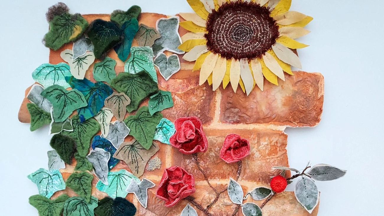 Victoria shares her experience of pushing the creative boundaries with our Hand Embroidery Course