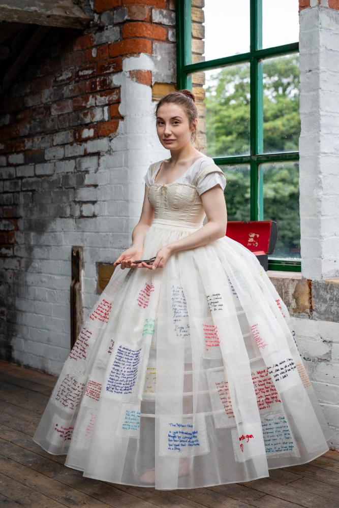 Dress by Hannah Lamb