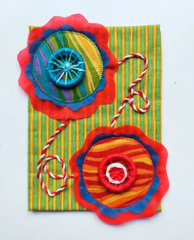 Dorset Flowers patchwork and quilting technique by Do Adams