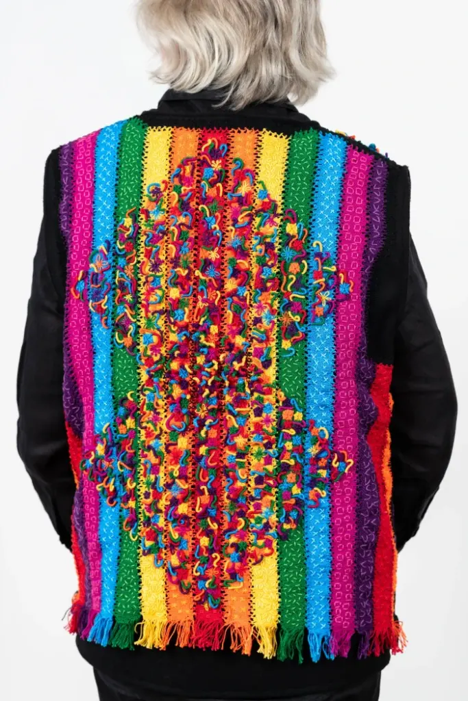 Knitting work by bursary finalist Nicole Gammie