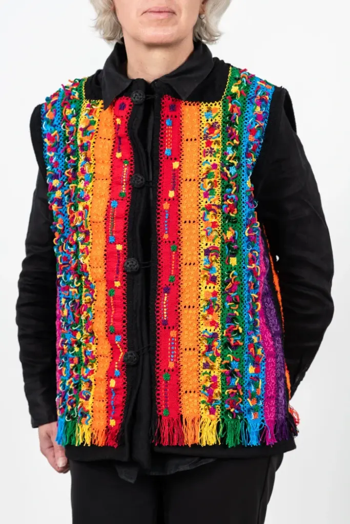 Knitting work by bursary finalist Nicole Gammie