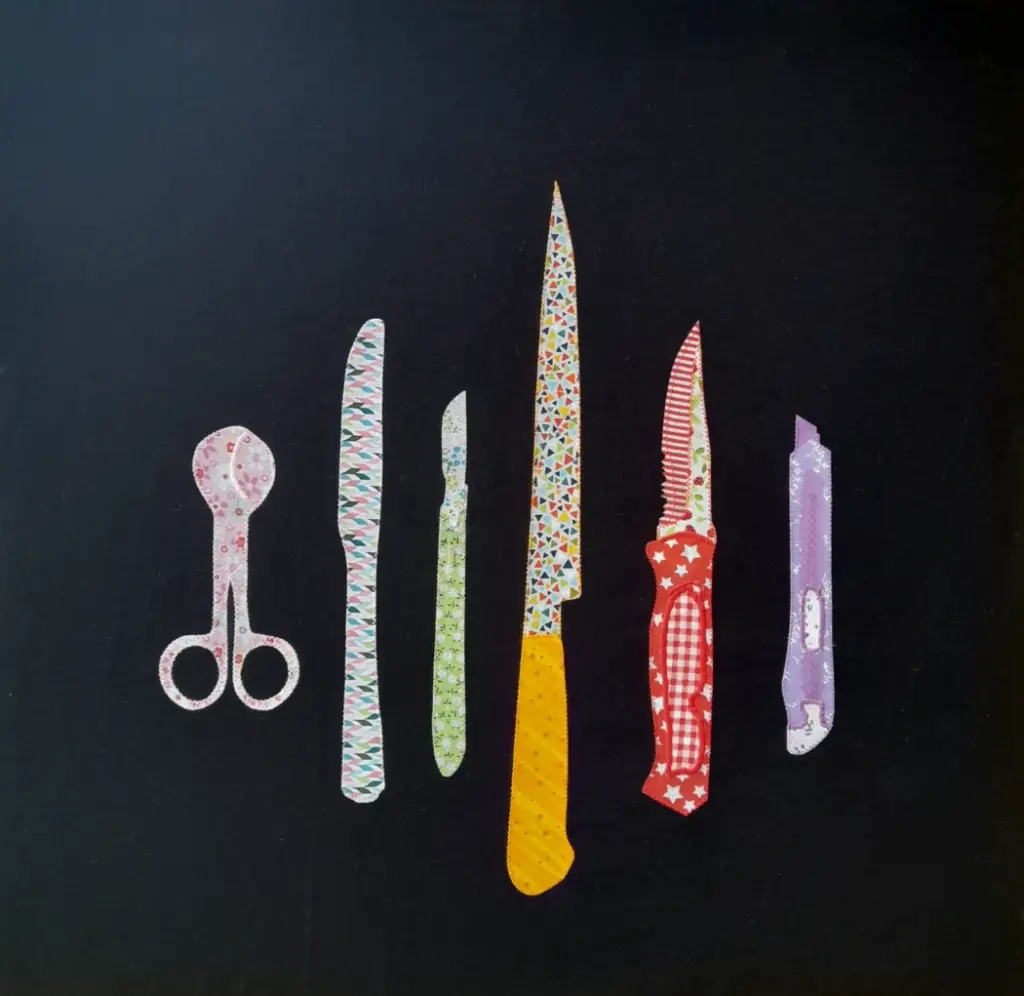 Patchwork and Quilting textile artwork by bursary applicant Amanda Toase