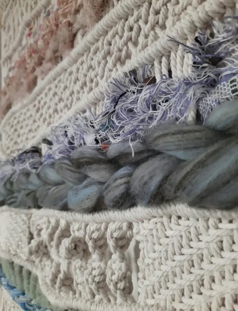 Textile artwork by bursary finalist Kim Gilbert