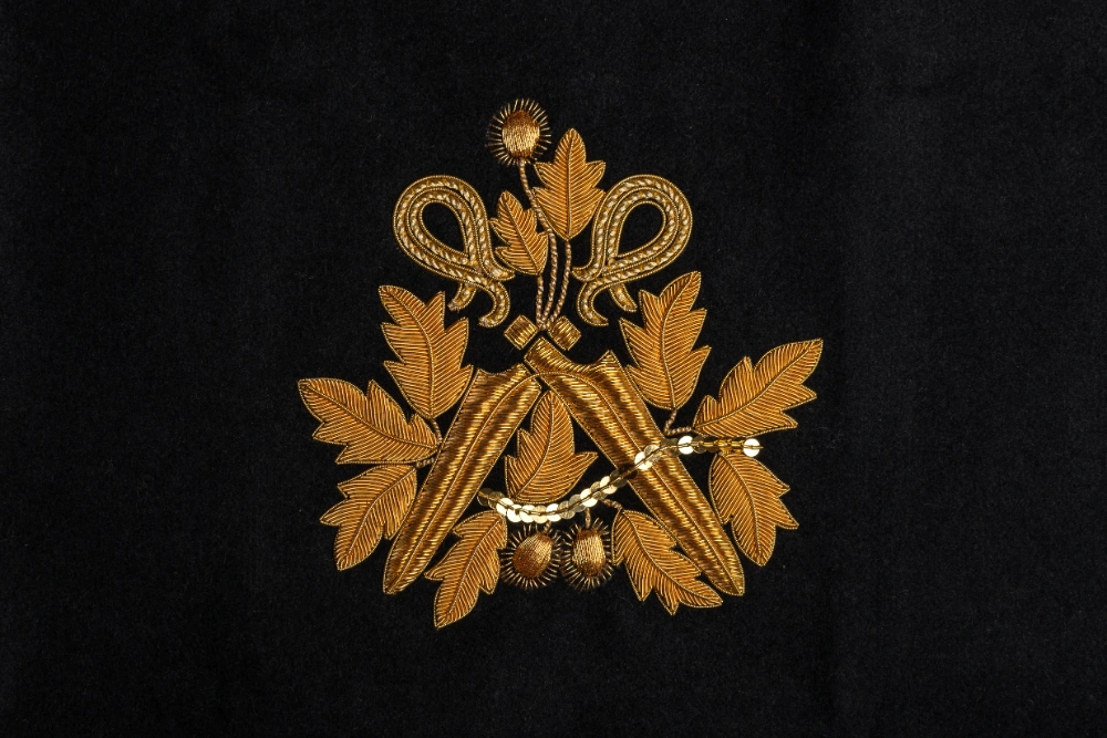 an example of tambour beading and ari work