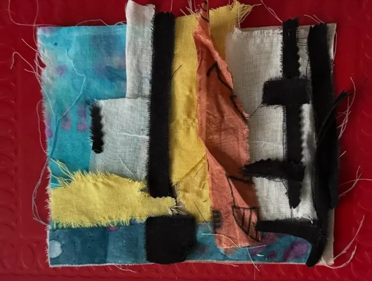 an example of an abstract piece by lorraine duff