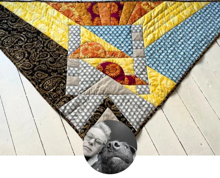Patchwork & Quilting Graduate, Vanessa Rush shares, her stitch journey