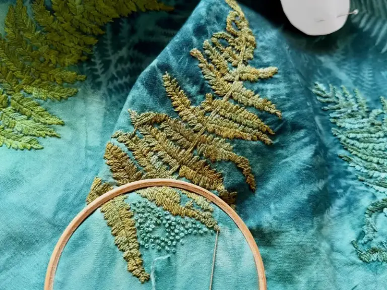 Master practitioner course work by embroidery student, Emma Morris
