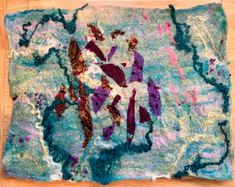 Felt Artwork by Wendy Sellers, Student 2026 Exhibitions