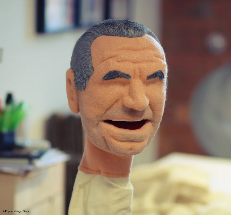 Puppet Fabrication, textile puppet making