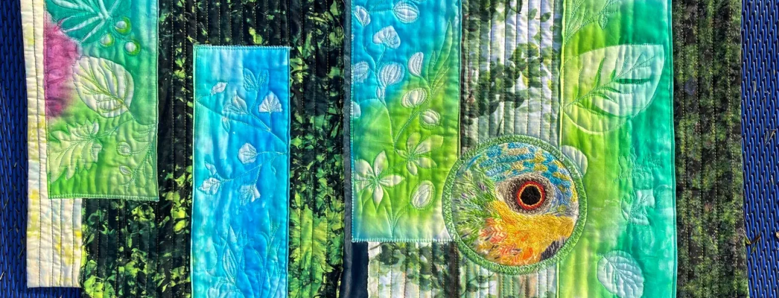 Textile Talk with Lorraine Benjamin, Master Practitioner Graduate.