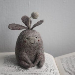 Felt creation by felt artist Nastasya Shuljak